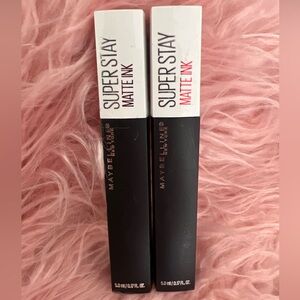 2xMaybelline Super Stay Matte Ink Liquid Lipstick Sealed 285 - Thrill Seeker HTF